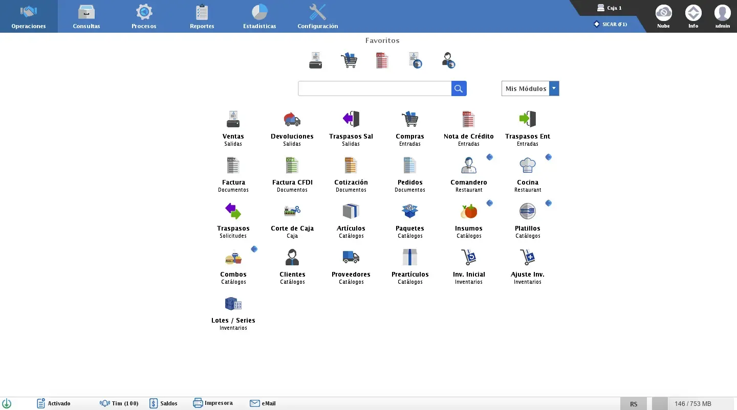 Licencia SICAR Tipo Terminal - Galeria 1
