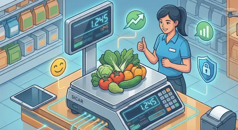 ¿SICAR es compatible con básculas digitales?