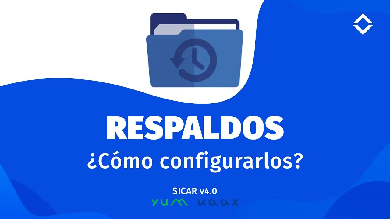 38.- ¿Cómo configurar los RESPALDOS?