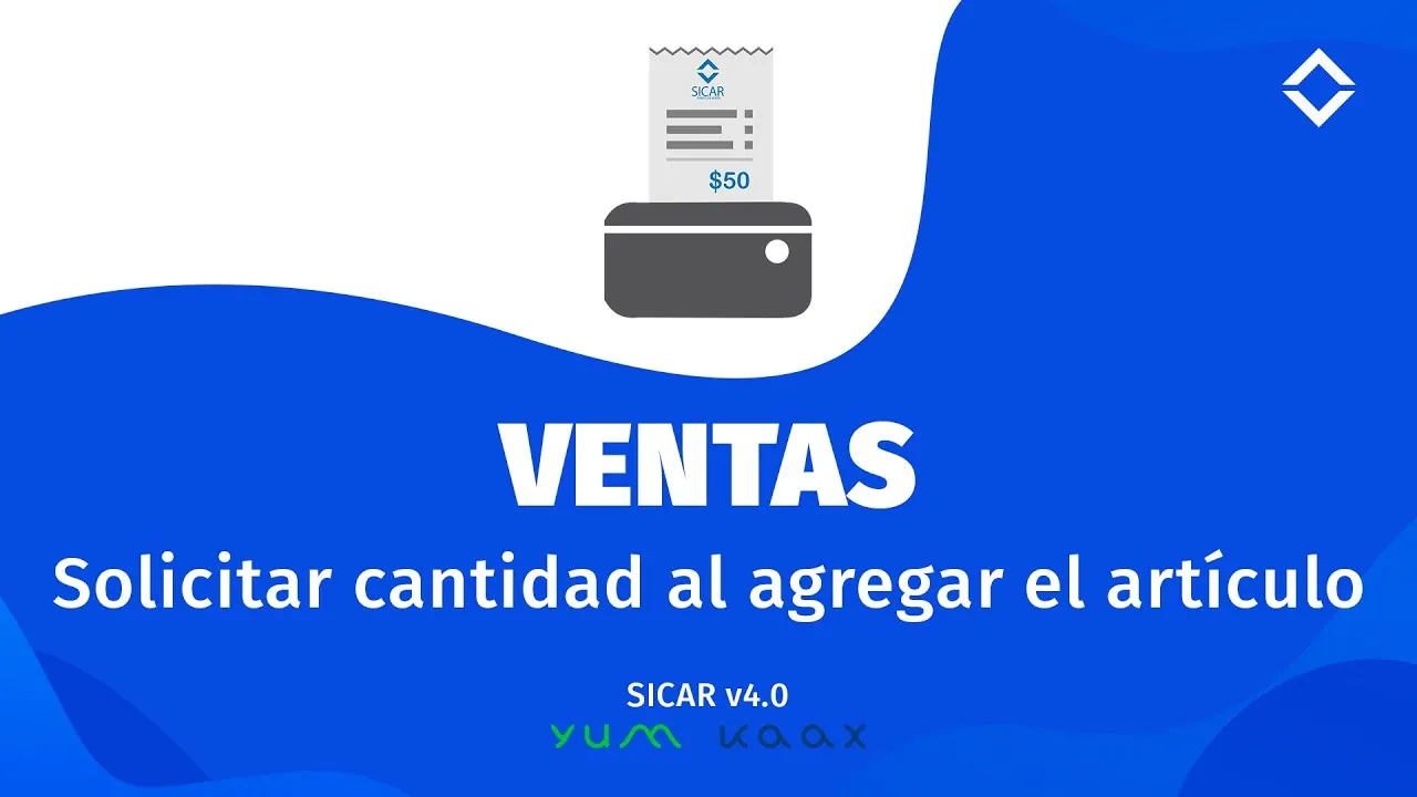 26.- Solicitar Cantidad Al Agregar el Artículo