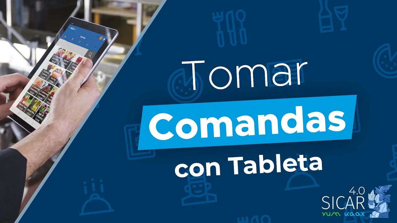 1.- Comandas en Tableta - App Comandero -
