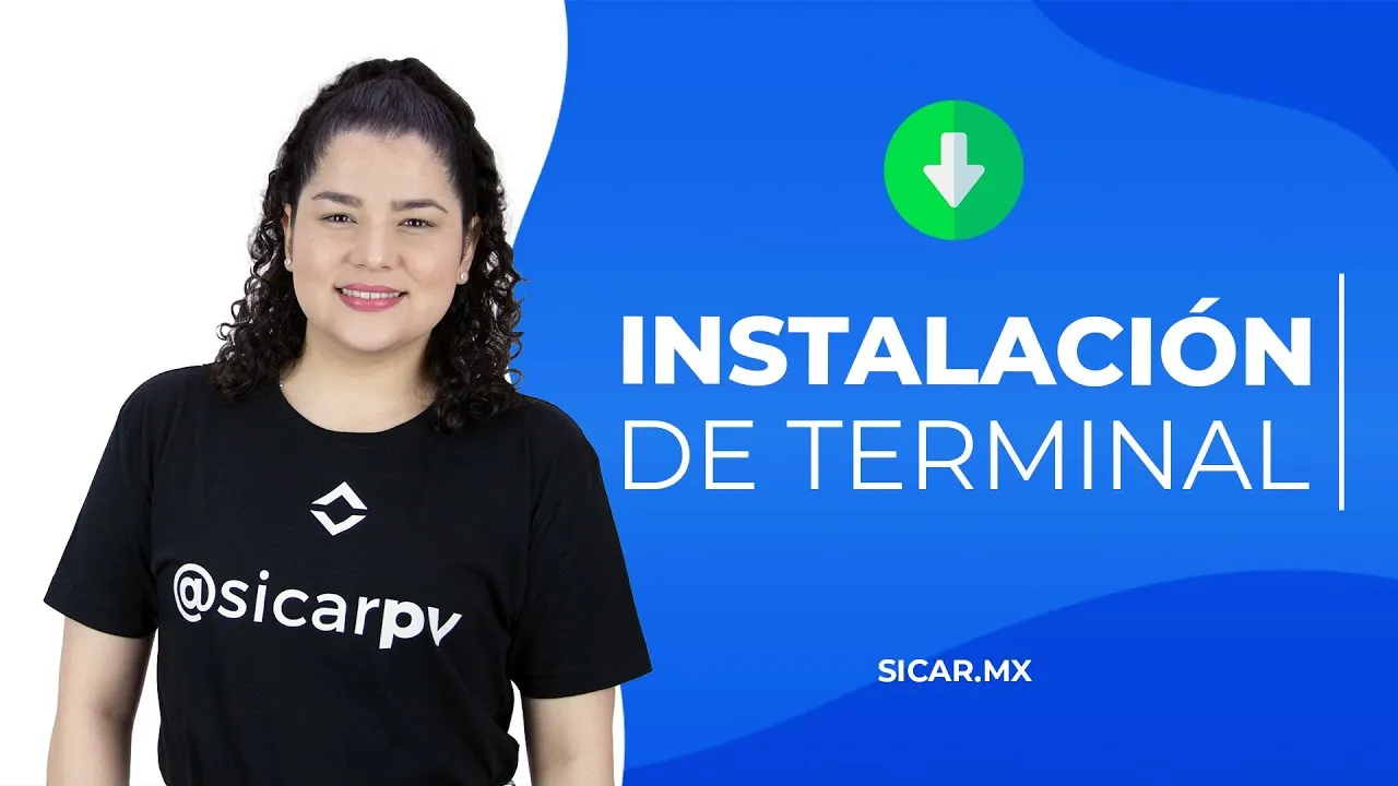 ¿Cómo instalar una terminal en SICAR?