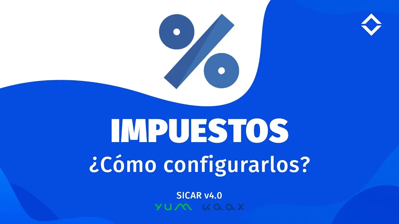 33.- ¿Cómo configurar los IMPUESTOS?