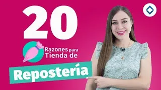 20 razones para tu repostería