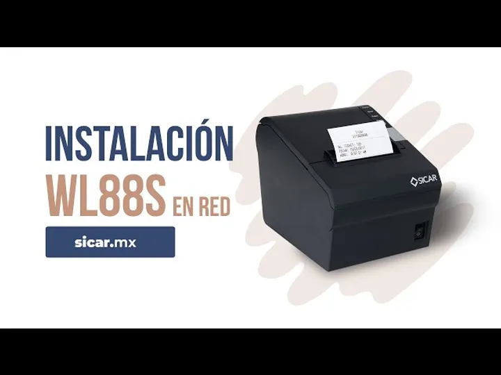 ¿Cómo configurar la impresora en red?