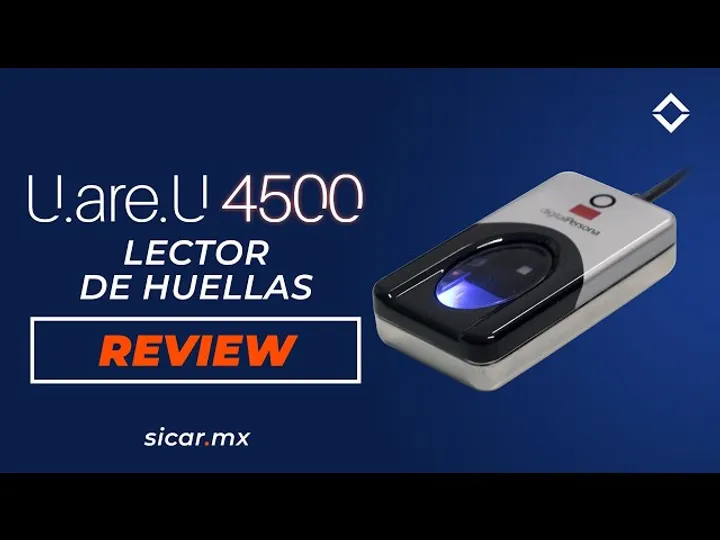 Reseña: Lector de Huella U.are.U 4500
