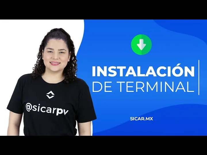 ¿Cómo instalar una terminal en SICAR?