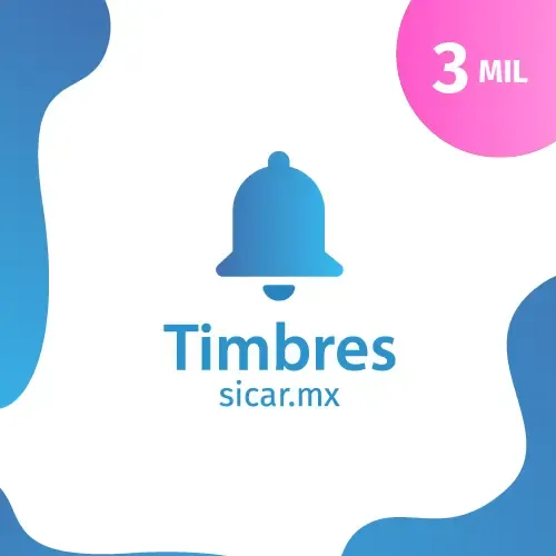 Paquete 3,000 Timbres CFDI